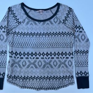 Victoria’s Secret Waffle Knit Pattern Long Sleeve Size Md Winter